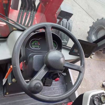 Máy xúc bánh lốp ống lồng cỡ nhỏ động cơ Changchai với gầu mở rộng