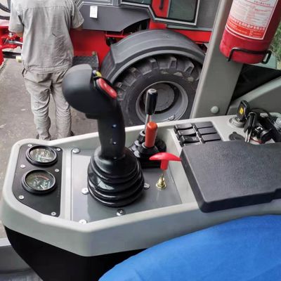 Máy xúc bánh lốp ống lồng cỡ nhỏ động cơ Changchai với gầu mở rộng