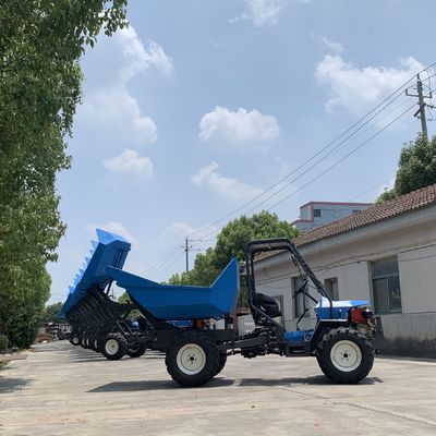 Máy kéo nông nghiệp mini màu xanh lá cây điều khiển khớp nối với động cơ cá vàng