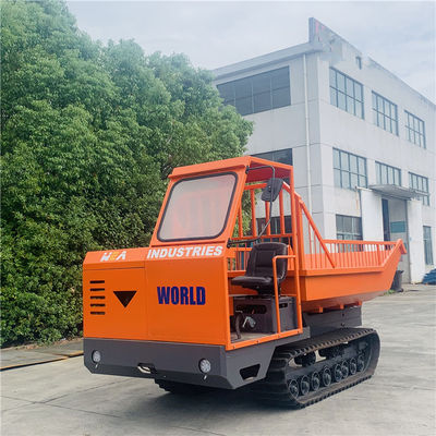 Máy kéo bánh xích nông nghiệp 4WD Mini Dumper để vận chuyển trái cây