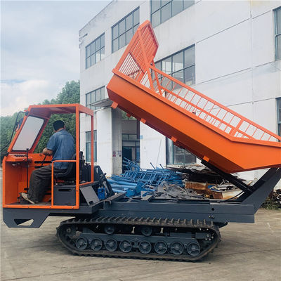 4x4 Crawler Mini Dumper Nâng cao Dumper theo dõi nhỏ với động cơ 3 xi lanh
