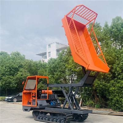 4x4 Crawler Mini Dumper Nâng cao Dumper theo dõi nhỏ với động cơ 3 xi lanh
