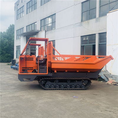2800mm Crawler Mini Tractor Mini Crawler Carrier trong các đồn điền dầu cọ