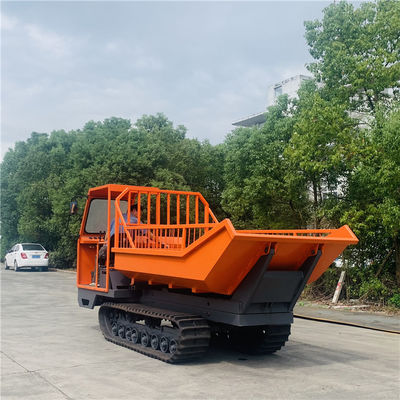 2800mm Crawler Mini Tractor Mini Crawler Carrier trong các đồn điền dầu cọ