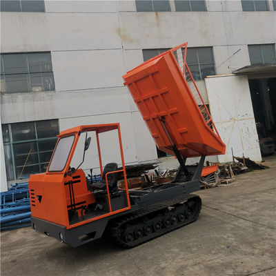 Máy kéo bánh xích mini 1600mm để vận chuyển trái cây dầu cọ
