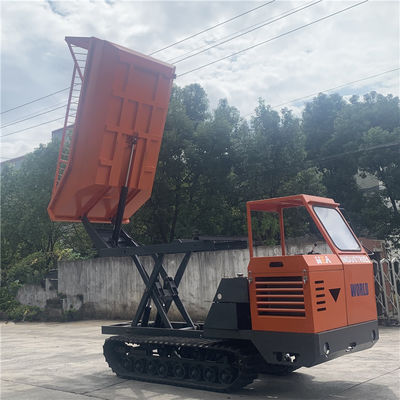 Electric Start Crawler Mini Dumper Máy kéo dầu cọ 35HP cho đồn điền dầu cọ