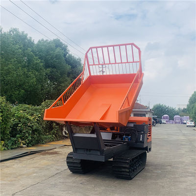 Electric Start Crawler Mini Dumper Máy kéo dầu cọ 35HP cho đồn điền dầu cọ