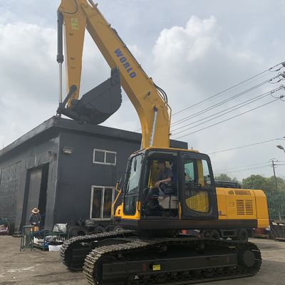 Máy đào bánh xích thủy lực động cơ Isuzu ổn định để đào