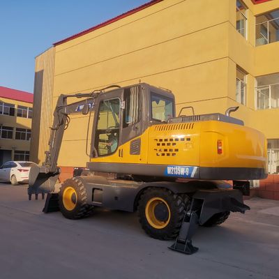 Máy đào thủy lực điện nhỏ gọn 4 xi lanh với động cơ Isuzu