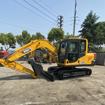 Tiết kiệm năng lượng Máy đào bánh lốp nhỏ Máy xúc đào mini ít tiếng ồn