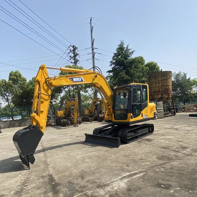 Tiết kiệm năng lượng Máy đào bánh lốp nhỏ Máy xúc đào mini ít tiếng ồn