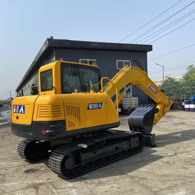 Tính ổn định Máy đào bánh lốp nhỏ Tính cơ động Máy đào Yanmar Micro
