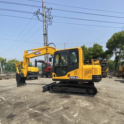 Tính ổn định Máy đào bánh lốp nhỏ Tính cơ động Máy đào Yanmar Micro