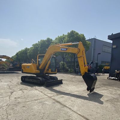 Tính ổn định Máy đào bánh lốp nhỏ Tính cơ động Máy đào Yanmar Micro