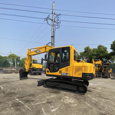 Máy đào hộ gia đình nhỏ đáng tin cậy Máy xúc 8 tấn Yanmar thân thiện với người dùng