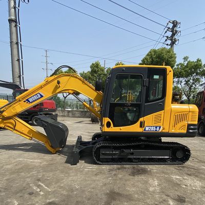 Máy đào bánh xích mini thủy lực Máy đào mini 8 tấn với thiết kế mới