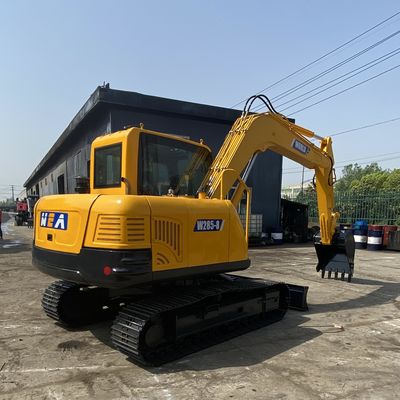 Máy đào bánh xích mini 2200kw Máy ​​xúc siêu nhỏ màu vàng