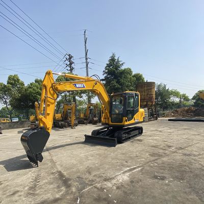 Máy Xúc 8 Tấn Với Động Cơ Yanmar