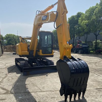 Máy đào bánh xích mini 8 tấn Máy xúc đào mini Yanmar cho công trình xây dựng