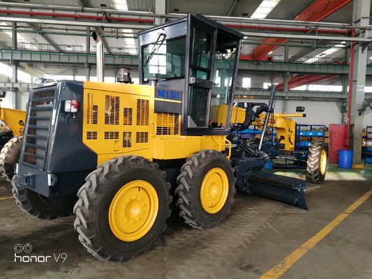 Hệ thống phanh thủy lực Thiết bị nặng Motor Grader Mini cho xây dựng đường bộ