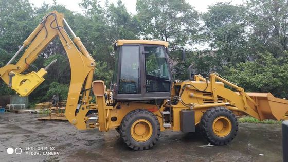 Máy xúc bánh lốp 75KW Máy xúc lật phân bố hợp lý Máy xúc đào liên hợp