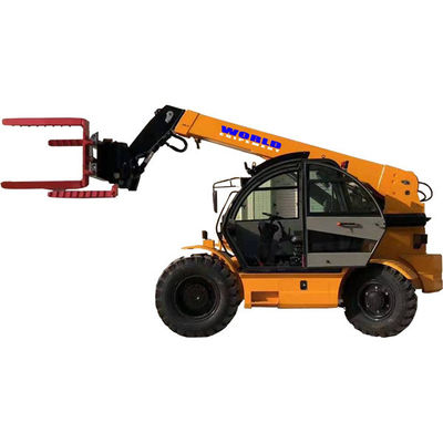 Xe nâng tay cầm bằng kính thiên văn 4 tấn Xe nâng kính thiên văn xoay có độ ồn thấp