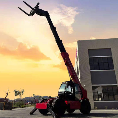 Bộ xử lý xe nâng kính thiên văn 4 tấn Hai chế độ bánh dễ mua