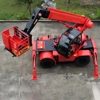 Xe nâng tay cầm bằng kính thiên văn 9 mét Boom Strong Power 5ton Chứng chỉ CE