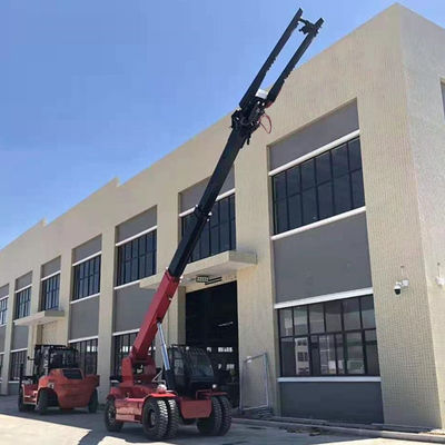 Máy xúc cẩu ống lồng 10Ton