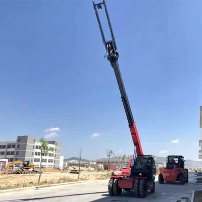 Máy xúc cẩu ống lồng 10Ton