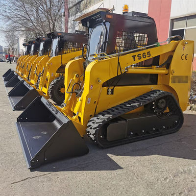 Máy xúc lật bánh xích nhỏ nhỏ Máy xúc lật bánh xích 220V được theo dõi