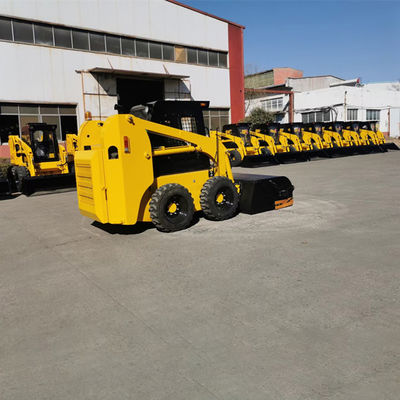 Máy xúc bánh xích Mini Skid Loader 1500kgs Phát thải thấp với động cơ Yanmar