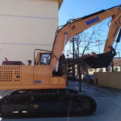 Máy xúc bánh xích thủy lực động cơ Cummins 12 vòng / phút với các tệp đính kèm tùy chọn