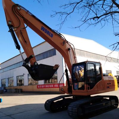 Máy đào bánh xích thủy lực Earthmoving Máy đào long Boom với màn hình LCD