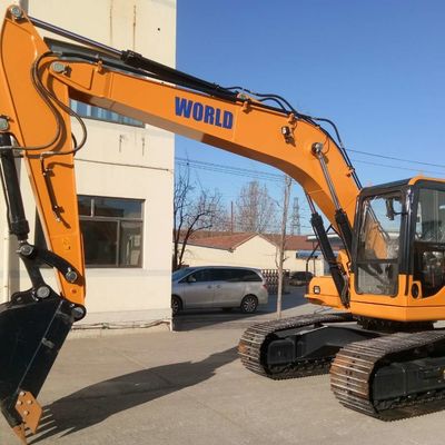 Máy đào bánh xích thủy lực Earthmoving Máy đào long Boom với màn hình LCD