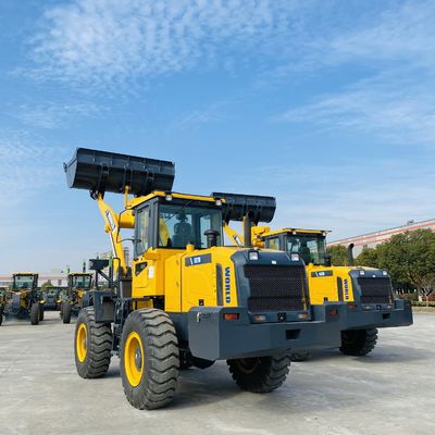 Động cơ Cummins Front End Shovel Loader Máy xúc bánh lốp nhỏ gọn có tăng áp