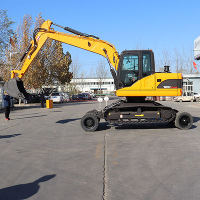 Máy đào bánh xích thủy lực Máy đào Diesel mini WEAX12 9 tấn