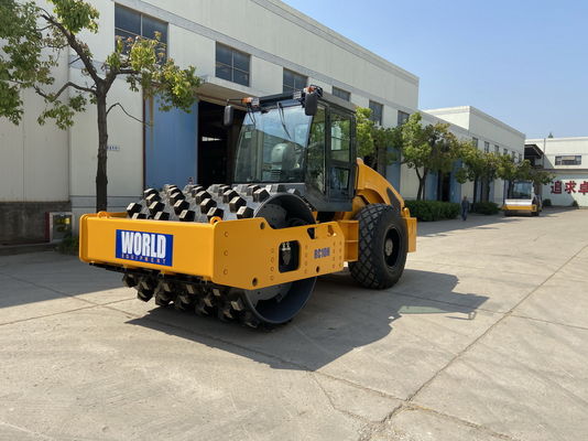 Double Drum Drive Con lăn đường rung Máy đầm lăn Diesel