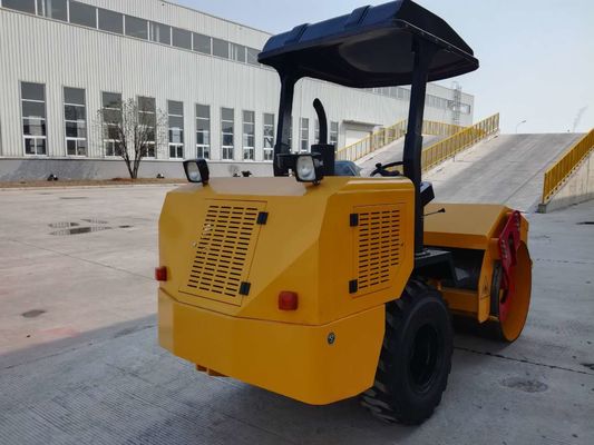 Con lăn rung 50HZ Con lăn rung đơn thủy lực đầy đủ