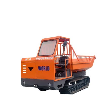 Máy kéo bánh xích nông nghiệp 4WD Mini Dumper để vận chuyển trái cây