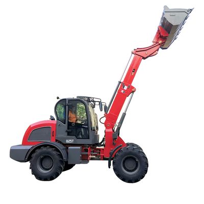 Máy xúc bánh lốp ống lồng cỡ nhỏ động cơ Changchai với gầu mở rộng