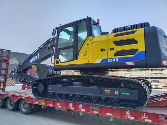 Máy đào 23 tấn 3,5-5km/H Chiều cao đào tối đa 9-11m Chiều cao đổ tối đa 6-8m bằng Komatsu PC200