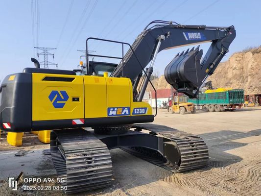 Máy đào bánh xích thủy lực gầu 1cbm với động cơ Cummins để di chuyển trái đất trên núi