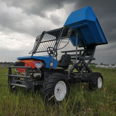 Máy kéo thu hoạch dầu cọ 4WD dễ bảo trì