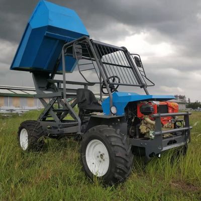Máy kéo dầu cọ chiều dài cơ sở 2150mm với lốp nông nghiệp Dung tích thùng nhiên liệu 11L