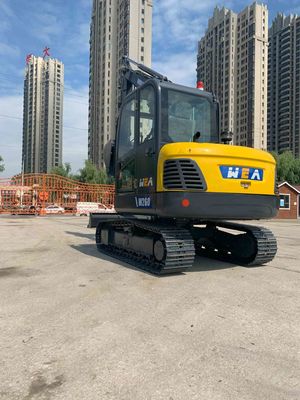 Bán kính đào tối đa 6,1m Máy đào bánh xích nhỏ tương đương Komatsu PC60 CAT 306