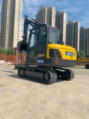 Máy đào bánh xích mini nông nghiệp Độ sâu đào tối đa 3,8m tương đương với Komatsu Pc60