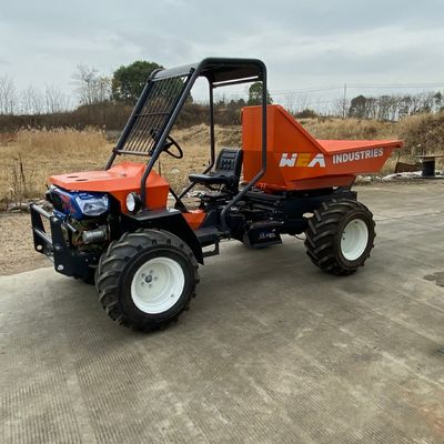 Nông nghiệp 4 bánh Máy kéo Dumper Dumper Tractor 14HP