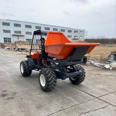 Nông nghiệp 4 bánh Máy kéo Dumper Dumper Tractor 14HP