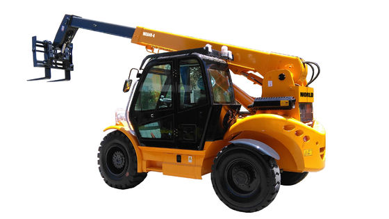 3T 4T Diesel 7m 14m Telehandler Xe nâng kính thiên văn 4 bánh lái